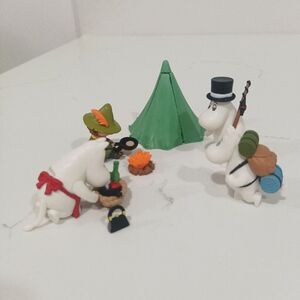 Moomin camping Figurine collection
